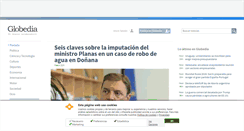 Desktop Screenshot of globedia.com