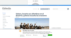 Desktop Screenshot of mx.globedia.com